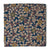 Blue floral Kalamkari Screen Printed Cotton Fabric 