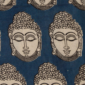Precut 0.5 meters -Kalamkari Screen Printed Cotton Fabric