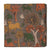 Orange and Yellow Kalamkari Screen Printed Cotton Fabric with animal and trees