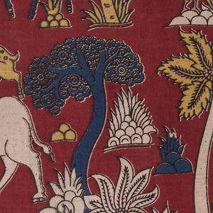 Kalamkari Screen Printed Cotton Fabric