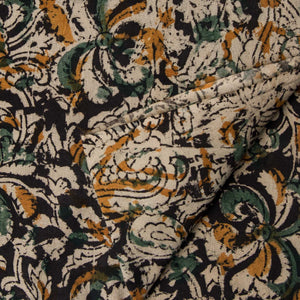 Kalamkari Handblock Printed Cotton Fabric