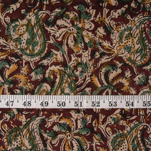 Precut 0.75 meters -Kalamkari Handblock Printed Cotton Fabric