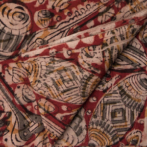 Kalamkari Handblock Printed Cotton Fabric
