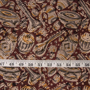 Precut 1 meter -Kalamkari Handblock Printed Cotton Fabric