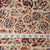 Precut 0.25 meters -Blue & Red Kalamkari Hand Block Printed Cotton Fabric