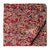 Precut 0.75 meters -Red & Blue Kalamkari Handblock Printed Cotton Fabric