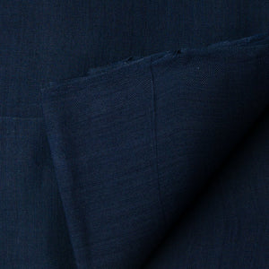 Precut 1 meter -Blue Original Mangalgiri Handloom Cotton Fabric