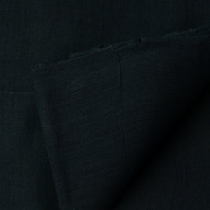 Black Original Mangalgiri Handloom Cotton Fabric