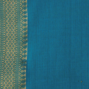 Precut 0.25 meters -Original Mangalgiri Handloom Cotton Fabric with Golden Border