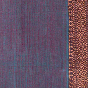 Precut 0.25 meters -Original Mangalgiri Handloom Cotton Fabric with Golden Border