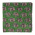 Green Screen Printed Kalamkari Cotton Fabric with Elephant print