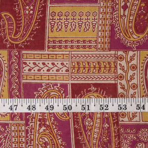 Kalamkari Screen Printed Cotton Fabric