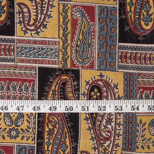 Kalamkari Screen Printed Cotton Fabric