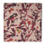 Red and Off white Screen Printed Kalamkari Cotton Fabric with Floral and Bird print