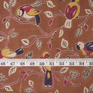 Precut 0.5 meters -Kalamkari Screen Printed Cotton Fabric