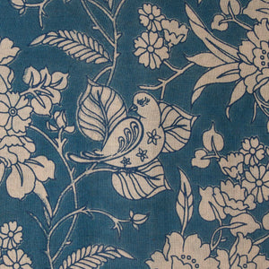 Precut 1 meter -Kalamkari Screen Printed Cotton Fabric