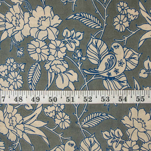 Precut 0.75 meters -Kalamkari Screen Printed Cotton Fabric