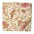 Pink and off white Printed Cotton Fabric with floral print