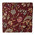 Brown Printed Cotton Fabric with floral print