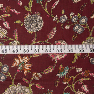 Precut 1 meter -Printed Cotton Fabric