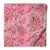 Pink Printed cotton fabric with floral design