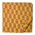Yellow and Pink Printed cotton fabric with floral design
