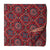 Blue and Red Printed cotton fabric with floral design