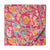 Pink and Yellow Printed cotton fabric with floral print