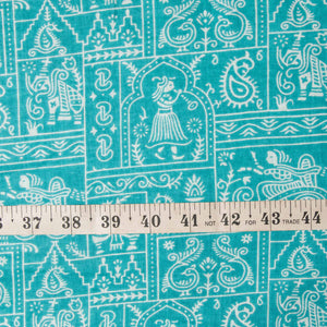 Precut 1 meter -Printed Cotton Fabric