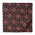 Black and maroon Screen Printed Pure cotton fabric with floral design