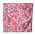 Pink Pure cotton screen printed fabric with floral design
