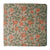 Precut 0.25 meters -Orange & Brown Cotton Fabric with Floral Print