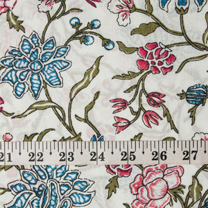 Precut 1meter - Printed Cotton Fabric