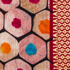 Precut 1meter - Multicolor Printed Cotton Fabric
