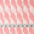 Precut 0.75 meter - Pink & White Printed Cotton Fabric
