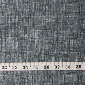 Precut 0.75 meter - Grey Printed Cotton Fabric