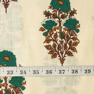 Precut 0.75 meter - Printed Cotton Texture Fabric
