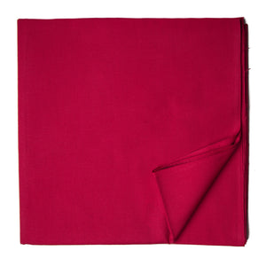 Red South Cotton Plain Fabric