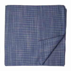 Blue South Cotton Jacquard Fabric