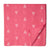 Peach South Cotton Jacquard Fabric with triangular motifs