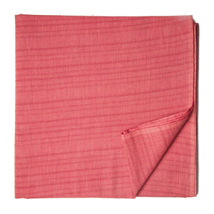 Peach South Cotton Jacquard Fabric with stripes