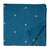 Blue South Cotton Jacquard Fabric with triangular motifs