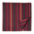 Red and Brown South Cotton Jacquard Fabric with stripes