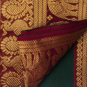 Precut 0.5 meters -Super Fine South Cotton Fabric with Golden Border