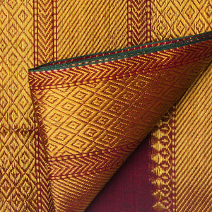 Precut 1 meter -Super Fine South Cotton Fabric with Golden Border