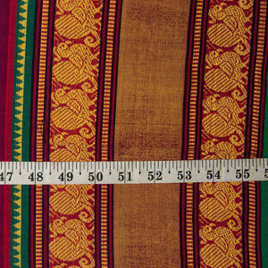 Super Fine South Cotton Fabric with Golden Border