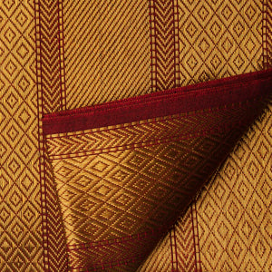 Precut 1 meter -Super Fine South Cotton Fabric with Golden Border