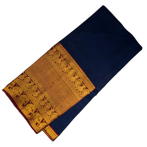 Precut 0.75 meters -Super Fine South Cotton Fabric with Golden Border