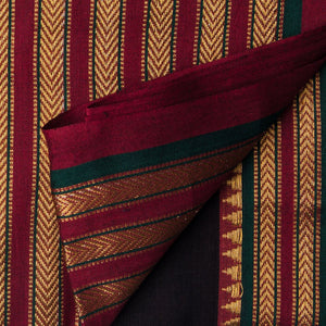 Precut 0.75 meters -Super Fine South Cotton Fabric with Golden Border