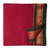 Red and Green Super Fine Pure South Cotton Fabric with Golden Elephant border